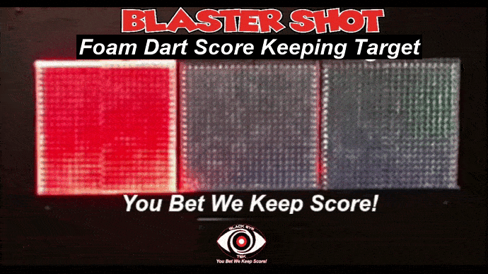 Nerf Dart Score Keeping Target